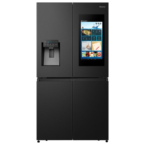 Hisense RQ759N4IBU1 - 27ft - Side By Side Refrigerator - Black