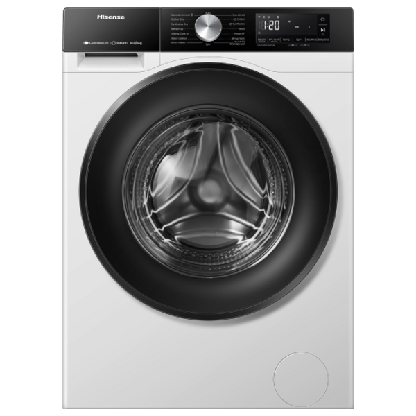 Hisense WD3S1043BW - 10.5 kg / 6 kg - 1400RPM - Front Loading Washing Machine - White 