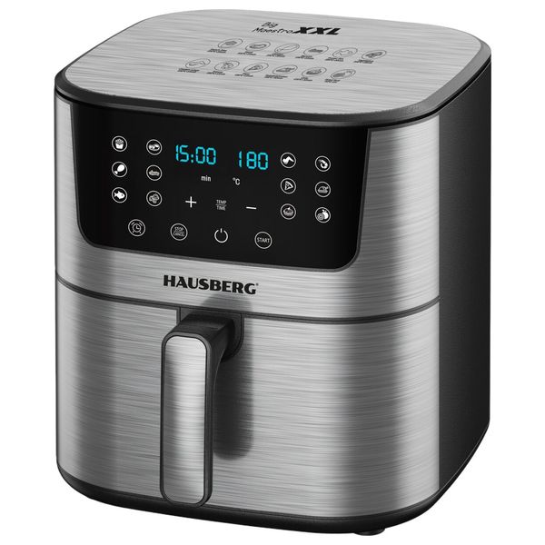  HAUSBERG HB-2363IN- Electric Fryer - Silver 