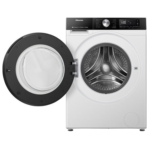  Hisense WD3S1043BW - 10.5 kg / 6 kg - 1400RPM - Front Loading Washing Machine - White 