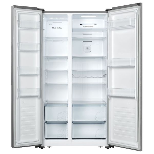  Hisense RS670N4ASU1 – Side By Side Refrigerator – Silver 