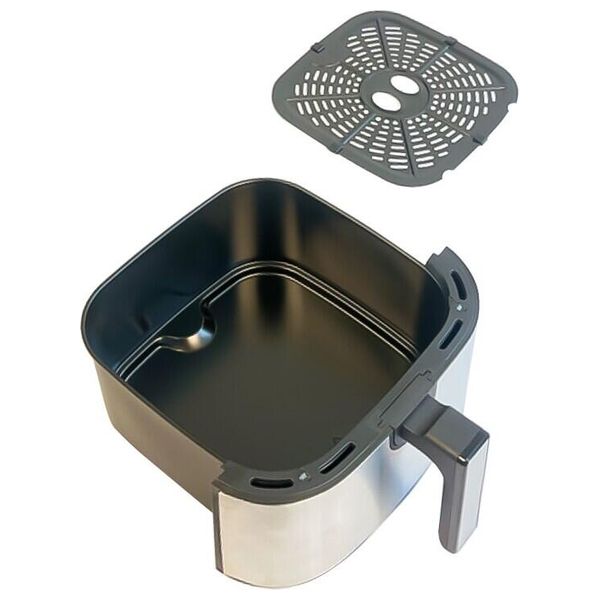  HAUSBERG HB-2363IN- Electric Fryer - Silver 