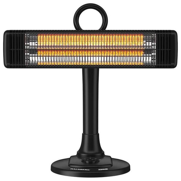  HAUSBERG HB-8565NG - Radiant Heater - Black 