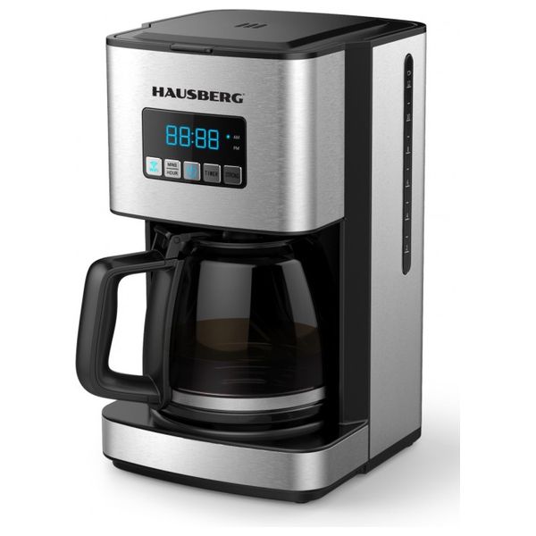  HAUSBERG HB-3755 - Coffee Maker - Stainless Steel 