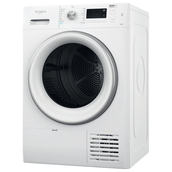 Whirlpool FFT M11 8X1WS GCC - 8Kg - Front Loading Dryer - White
