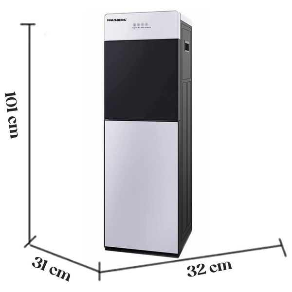  براد ماء هاوسبيرغ - HB-6027 - سلفر 