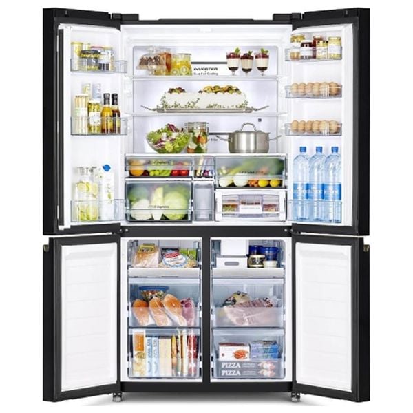  Hitachi RWB720GBK - 26ft - French Door Refrigerator - Black 