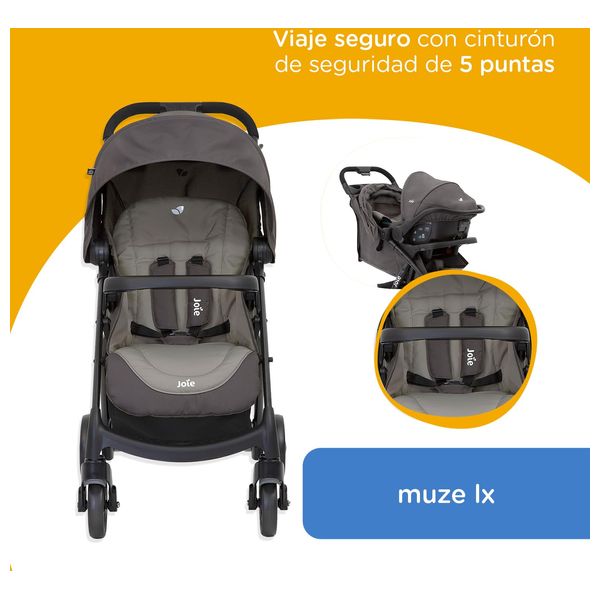  عربة اطفال جوي - T1035ECCOL000 - أسود داكن 