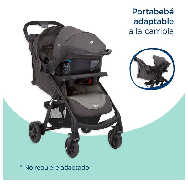  عربة اطفال جوي - T1035ECCOL000 - أسود داكن 