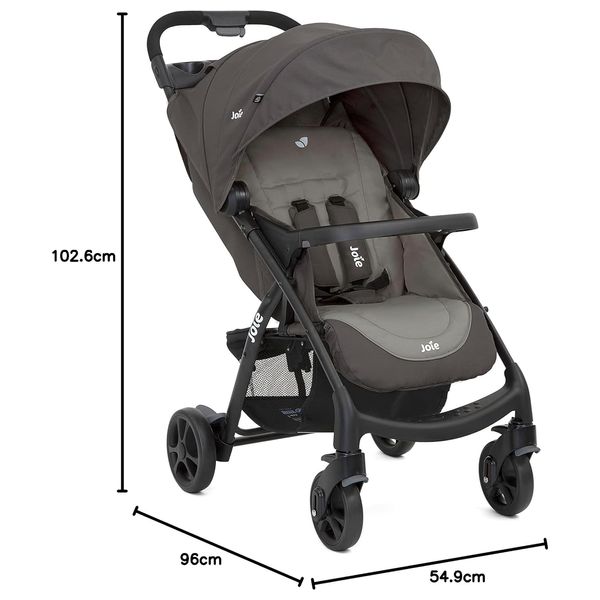  عربة اطفال جوي - T1035ECCOL000 - أسود داكن 