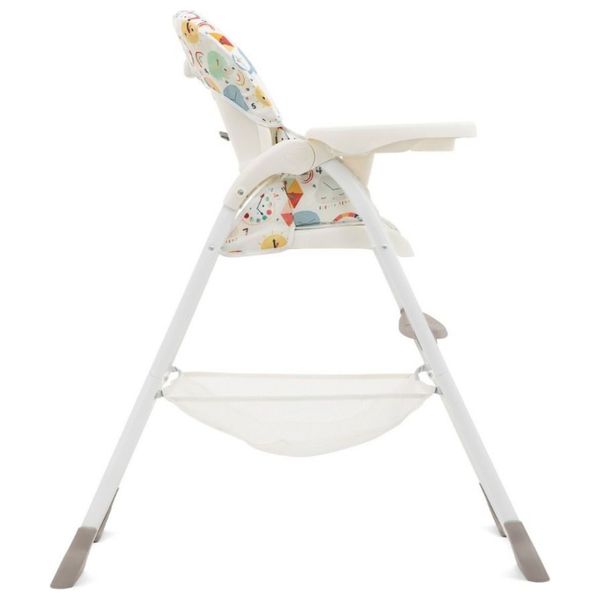  كرسي جوي للأطفال طعام قابل للتعديل - ابيض 