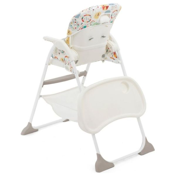  كرسي جوي للأطفال طعام قابل للتعديل - ابيض 