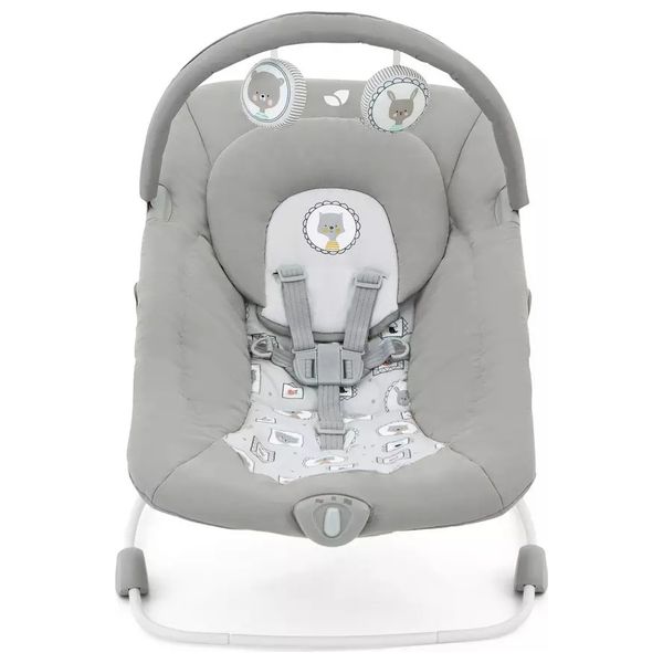  كرسي جوي هزاز للأطفال - رمادي 