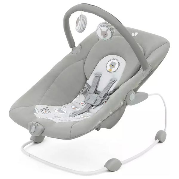  كرسي جوي هزاز للأطفال - رمادي 