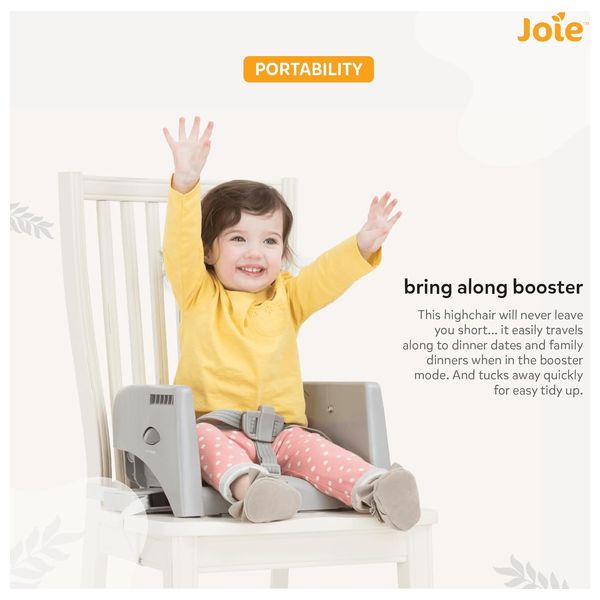  Joie Adjustable Baby High Chair - Pink 