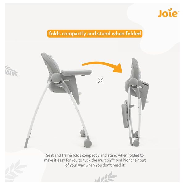 Joie Adjustable Baby High Chair - Gray