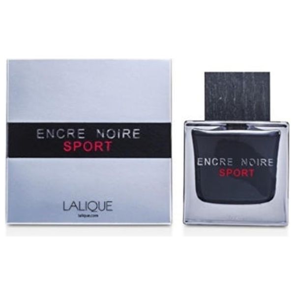  Encre Noire Sport by Lalique for Men - Eau de Toilette, 100ml 
