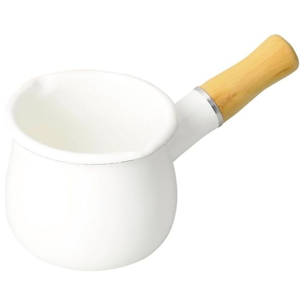 قدر بيرل ميتل - HB-3676 - ابيض - 10 سم