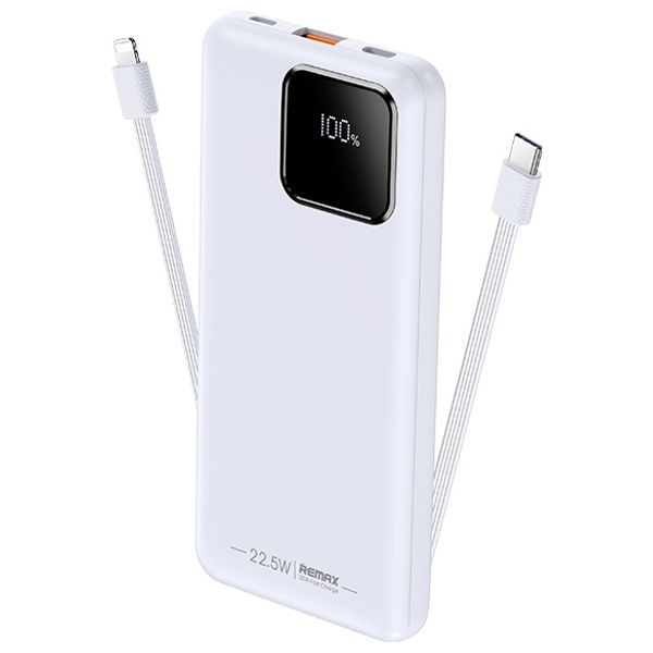Remax RPP-513 - 20000mAh - Power Bank - White