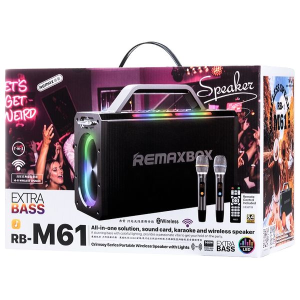 Remax RB-M61 - Bluetooth Speaker - Black