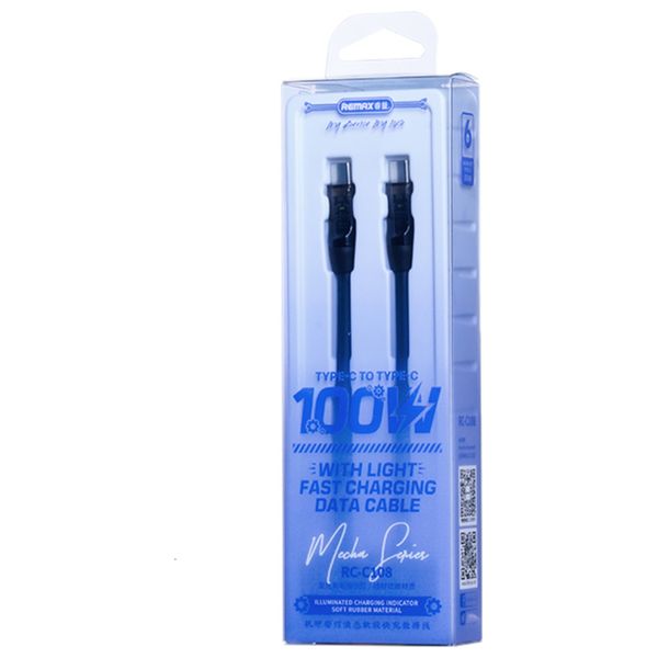  Remax USB-C Cable - 100W - Black 