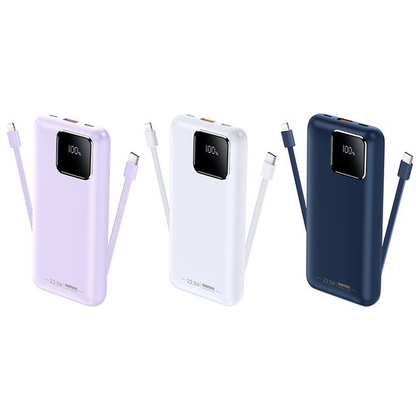 Remax RPP-513 - 20000mAh - Power Bank - White