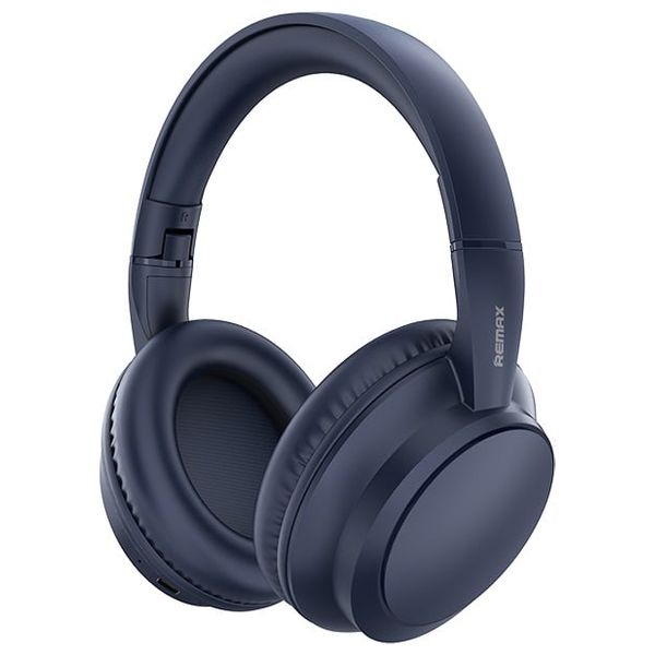  Remax RB 100HB - Bluetooth Headphone Over Ear - Up To 400 mAh - Blue 