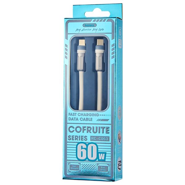  Remax USB-C Cable - 60W - White 