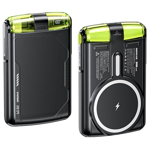 Remax RPP-66 - 10000mAh - Power Bank - Black
