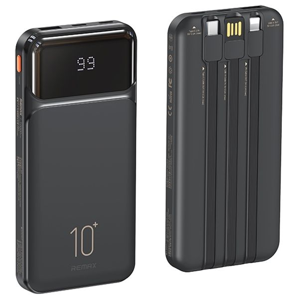 Remax RPP-683 - 10000mAh - Power Bank - Black
