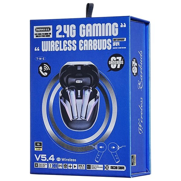 Remax Game-Buds G7 - Bluetooth Headphone In Ear - Black