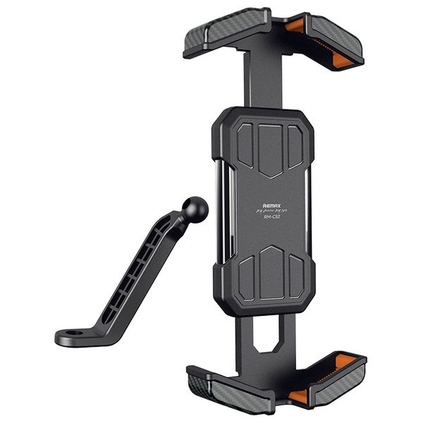 Remax RM-C52 - Motorcycle Mobile Holder - Black