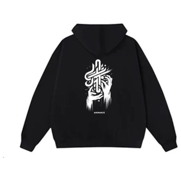  Anunakiz Hoodie - Ancient Anunnaki Script For Unisex - 2XL - Black 