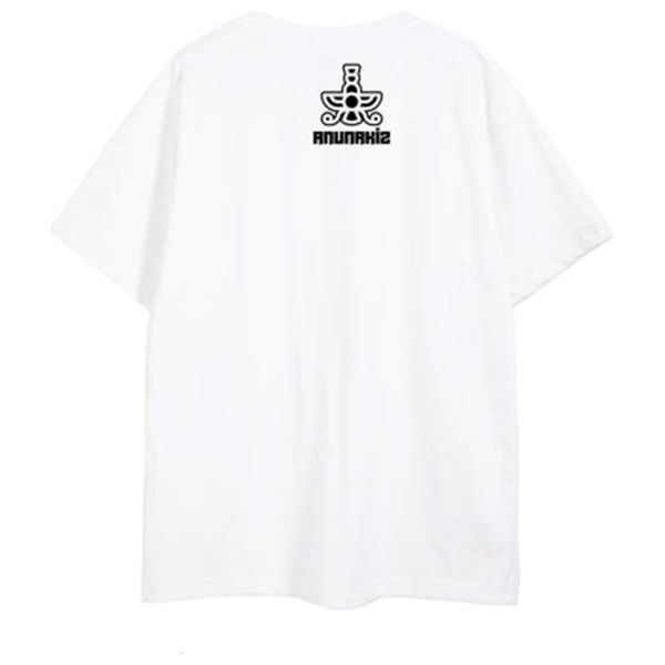  Anunakiz T-shirt Anhedoana for Unisex - L - White 
