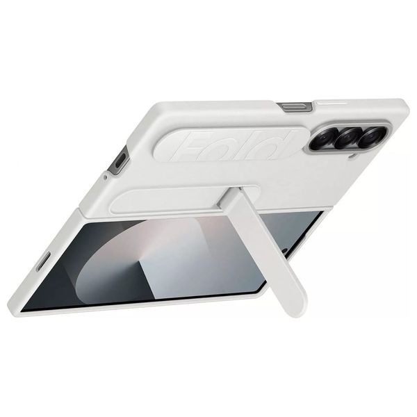  Samsung Silicone Case - Mobile Cover For Galaxy Fold6 - White 
