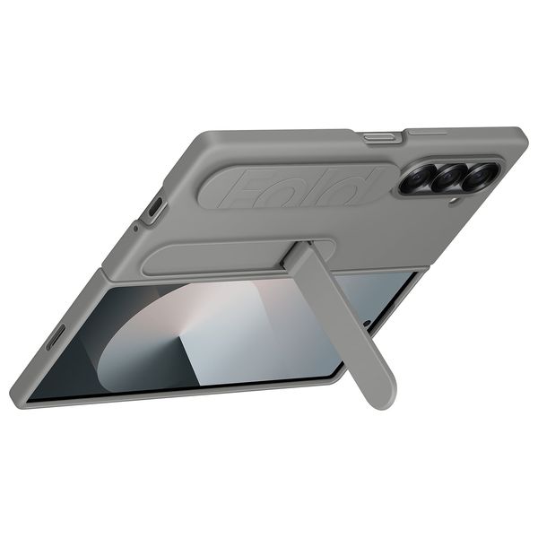  Samsung Silicone Case - Mobile Cover For Galaxy Fold6 - Gray 