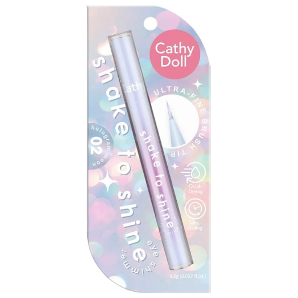  CATHY DOLL Shake to Shine Liquid Shimmer Eyeliner, 02 - Hologram Moon 