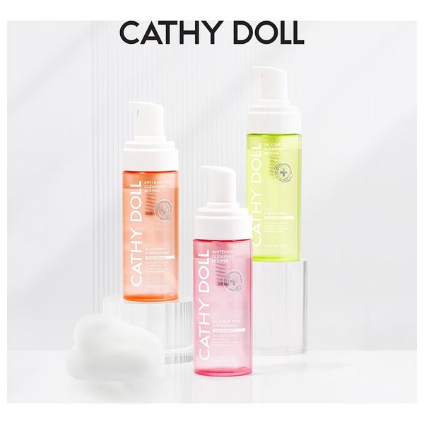  Cathy Doll Whitening Cleansing Mousse - Pink 