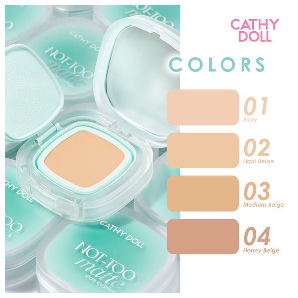  Cathy Doll Not-to-Matte Foundation with SPF 50 - 01 