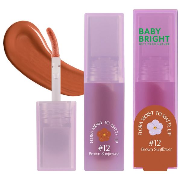 Baby Bright Matte Liquid Lipstick, 12 BROWN SUNFLOWER