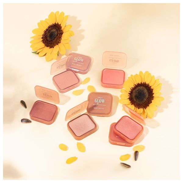 Baby Bright Cheek Glow Sunflower Blush,  06 LATTE ROSE
