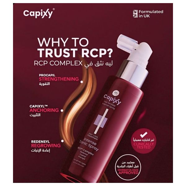  Capixy Fills Ampoules for Hair Loss Treatment - Contains Capixyl™, Biotin, and Caffeine, 7 ampoules 