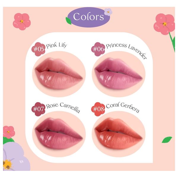  بيبي برايت احمر شفاه سائل غير لامع, 05 بينك ليلي 