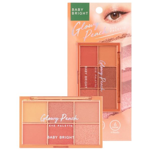 بيبي برايت باليت ظلال العيون كلوي بيتش - 6 الوان