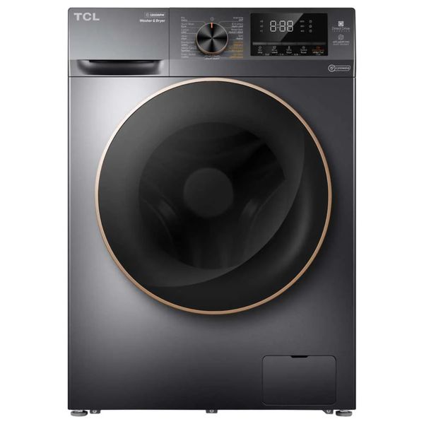  TCL C210WDG - 10Kg - Front Loading Washing Machine & Dryer - Gray 