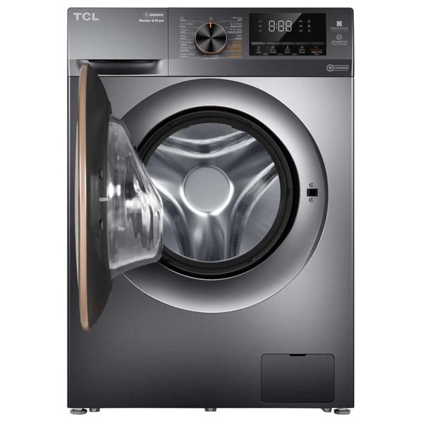  TCL C210WDG - 10Kg - Front Loading Washing Machine & Dryer - Gray 