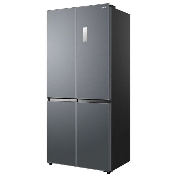  TCL C810CDSS - 23 ft - Side By Side Refrigerator - Silver 
