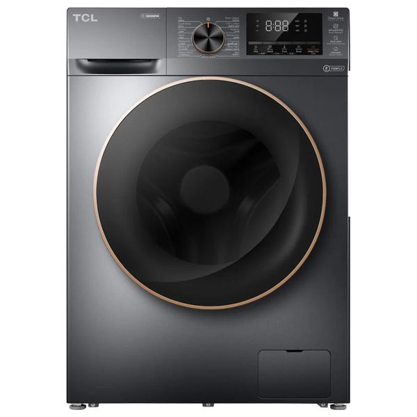  TCL P208FLG - 8Kg - Front Loading Washing Machine - Gray 