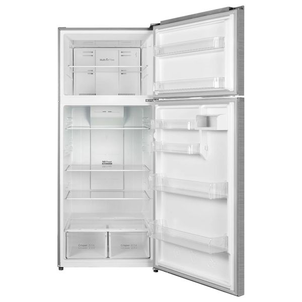  Denka RF-690DFDG - 21ft - Conventional Refrigerator - Gray 