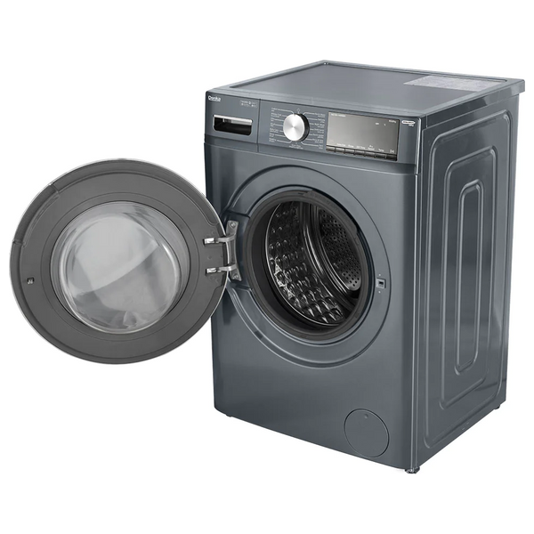  Denka MWM-12GFL - 12Kg - 1400RPM - Front Loading Washing Machine - Gray + Free Gift 